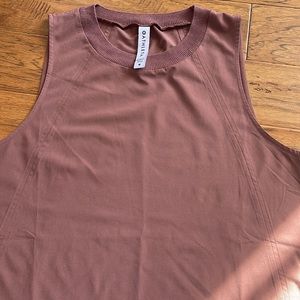 Athleta zephyr tank size medium rose